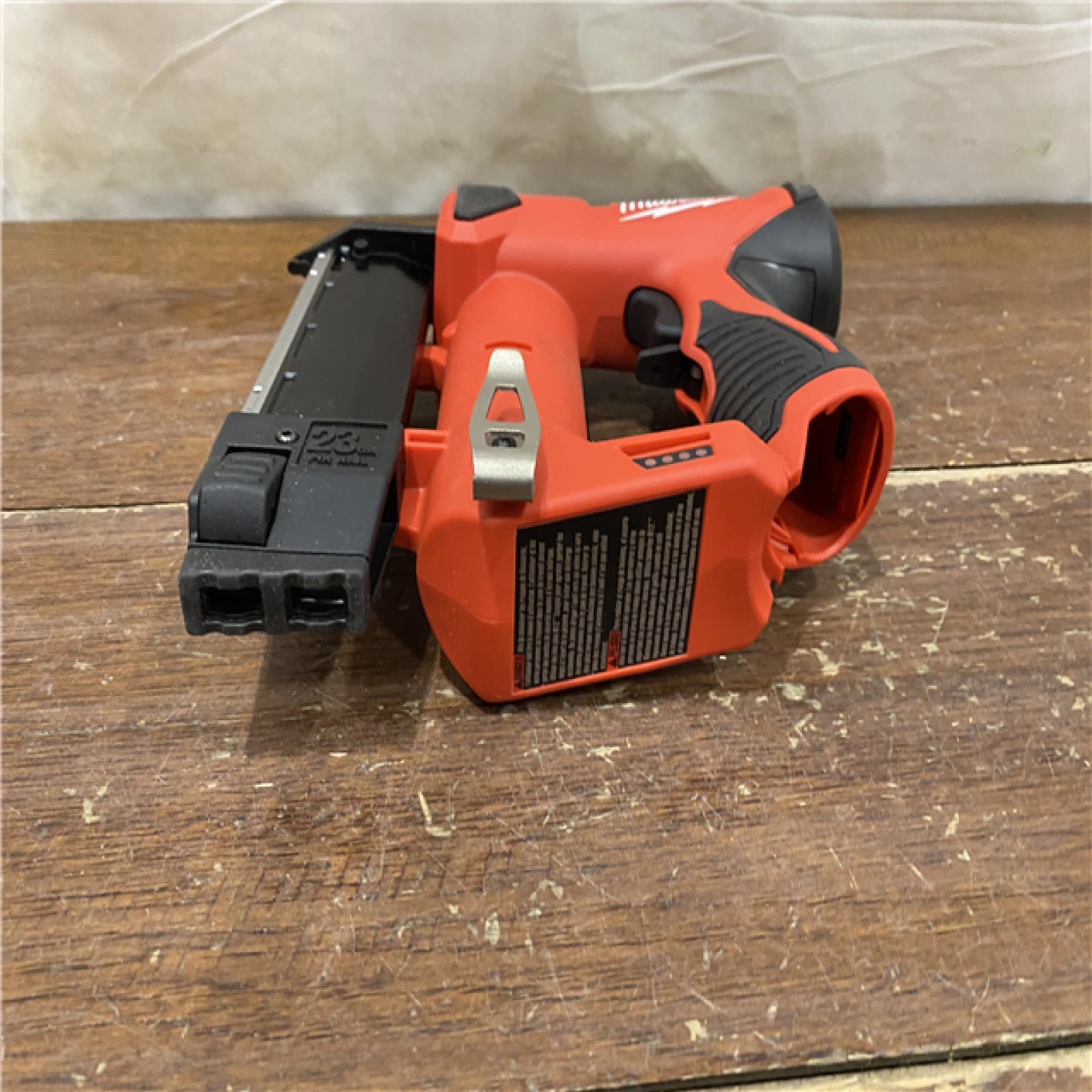 AS-IS  Milwaukee 2540-20 12V 23 Gauge Cordless Pin Nailer (Tool Only)