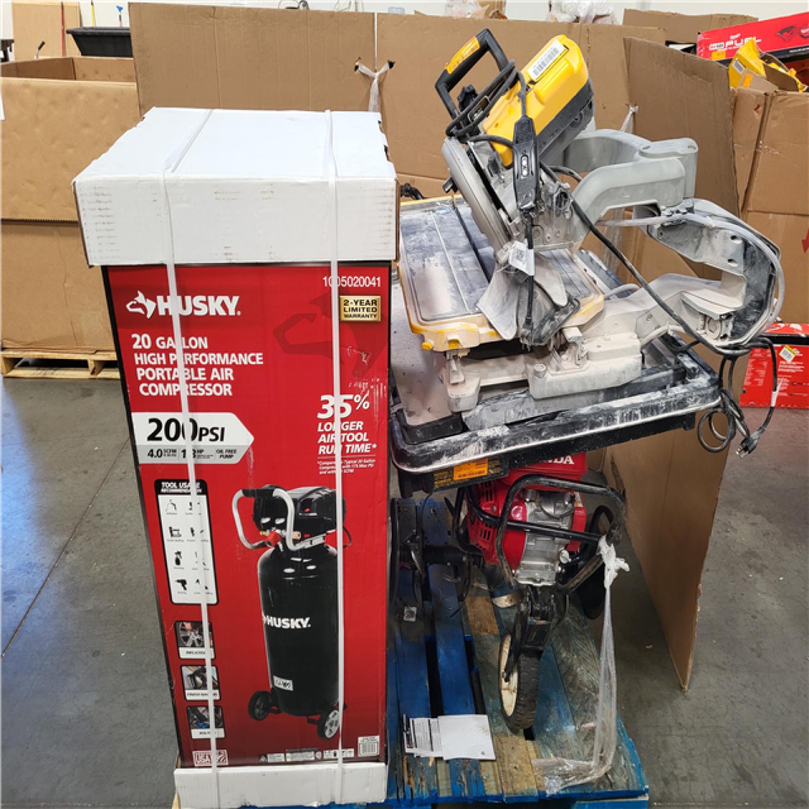 California AS-IS Outdoor Power Equipment