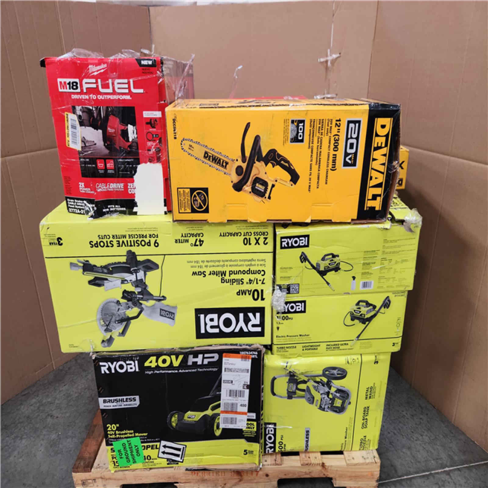 CALIFORNIA AS-IS TOOL PALLET