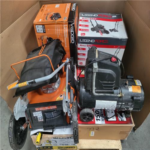 CALIFORNIA AS-IS OUTDOOR POWER EQUIPMENT