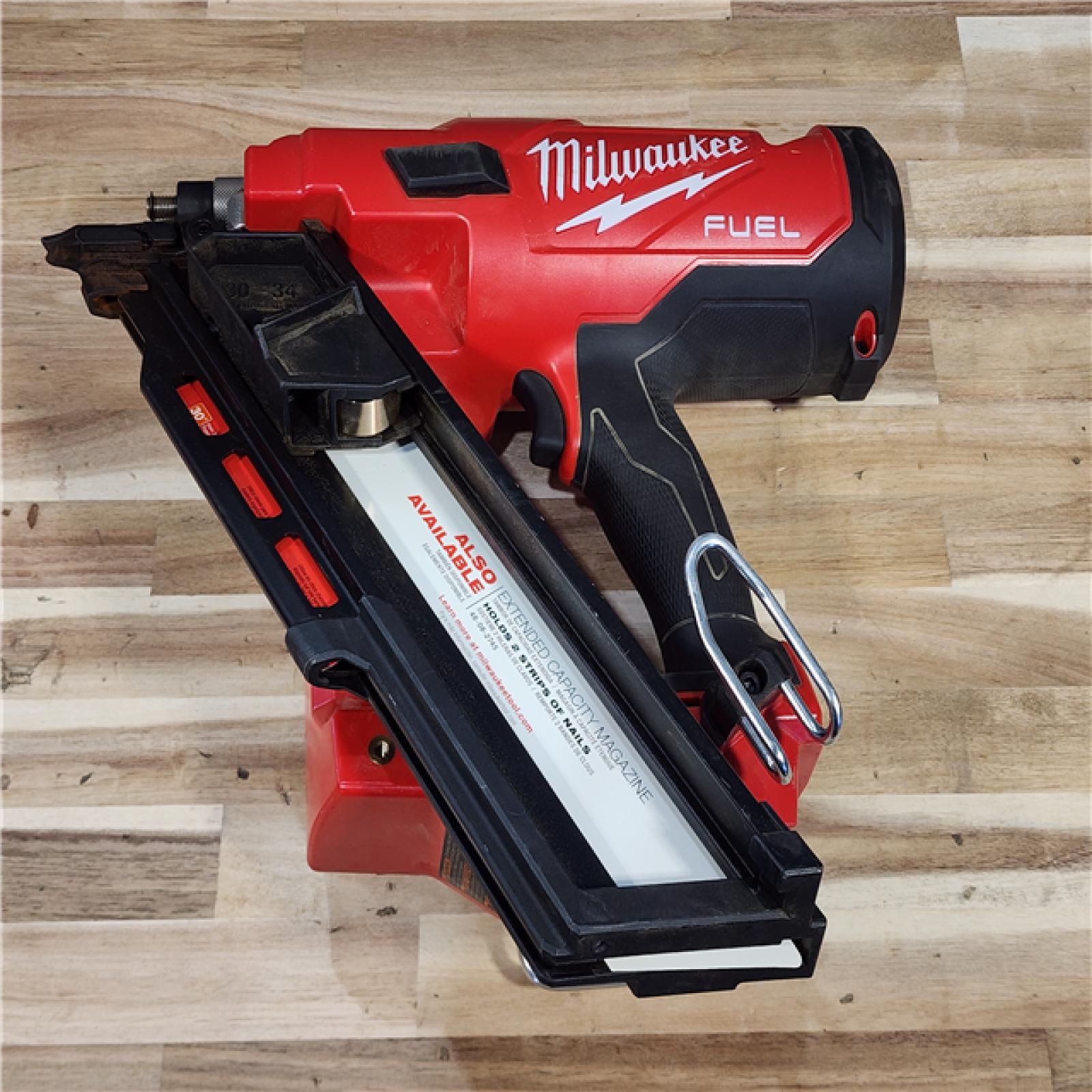 HOUSTON LOCATION - AS-IS Milwaukee FUEL 3-1/2 in. 18-Volt 30-Degree Lithium-Ion Brushless Cordless Framing Nailer (Tool-Only)