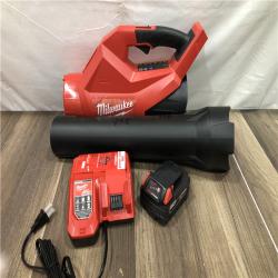 AS-IS Milwaukee FUEL 120 MPH 500 CFM 18V Brushless Cordless Battery Powered Leaf Blower Kit