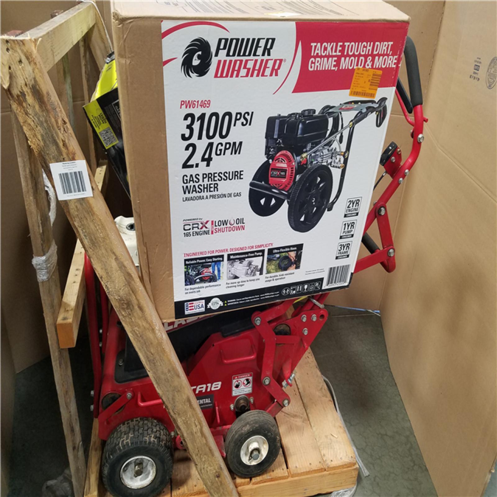 CALIFORNIA AS-IS OUTDOOR POWER EQUIPMENT