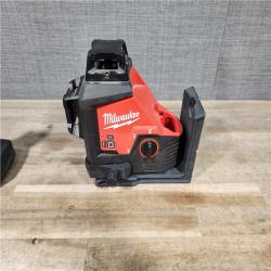 HOUSTON LOCATION - AS-IS Milwaukee-3632-21 M12 Green Beam Laser 360° 3-Plane Kit