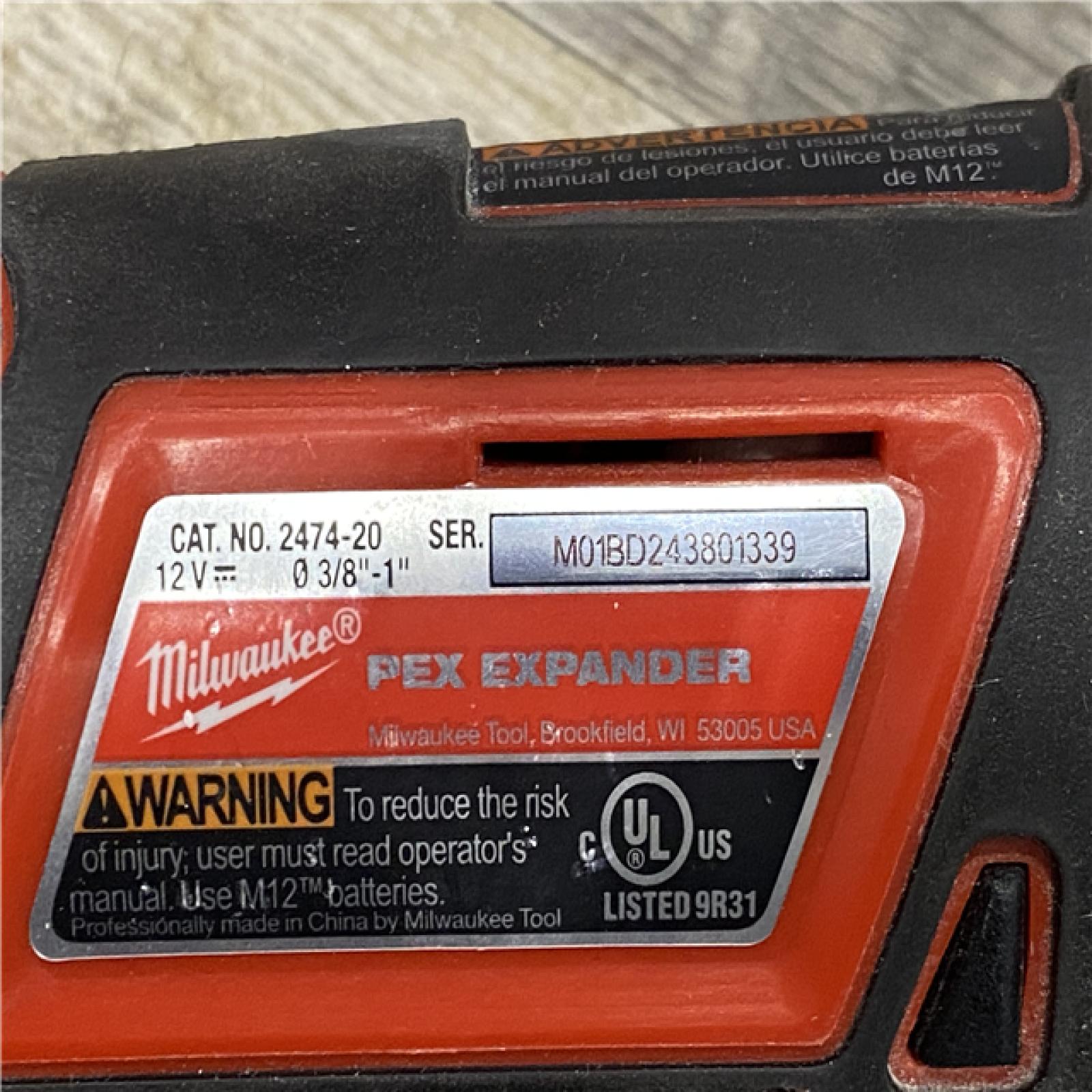 AS-IS Milwaukee 12-Volt Lithium-Ion Cordless ProPEX Expansion Tool Kit
