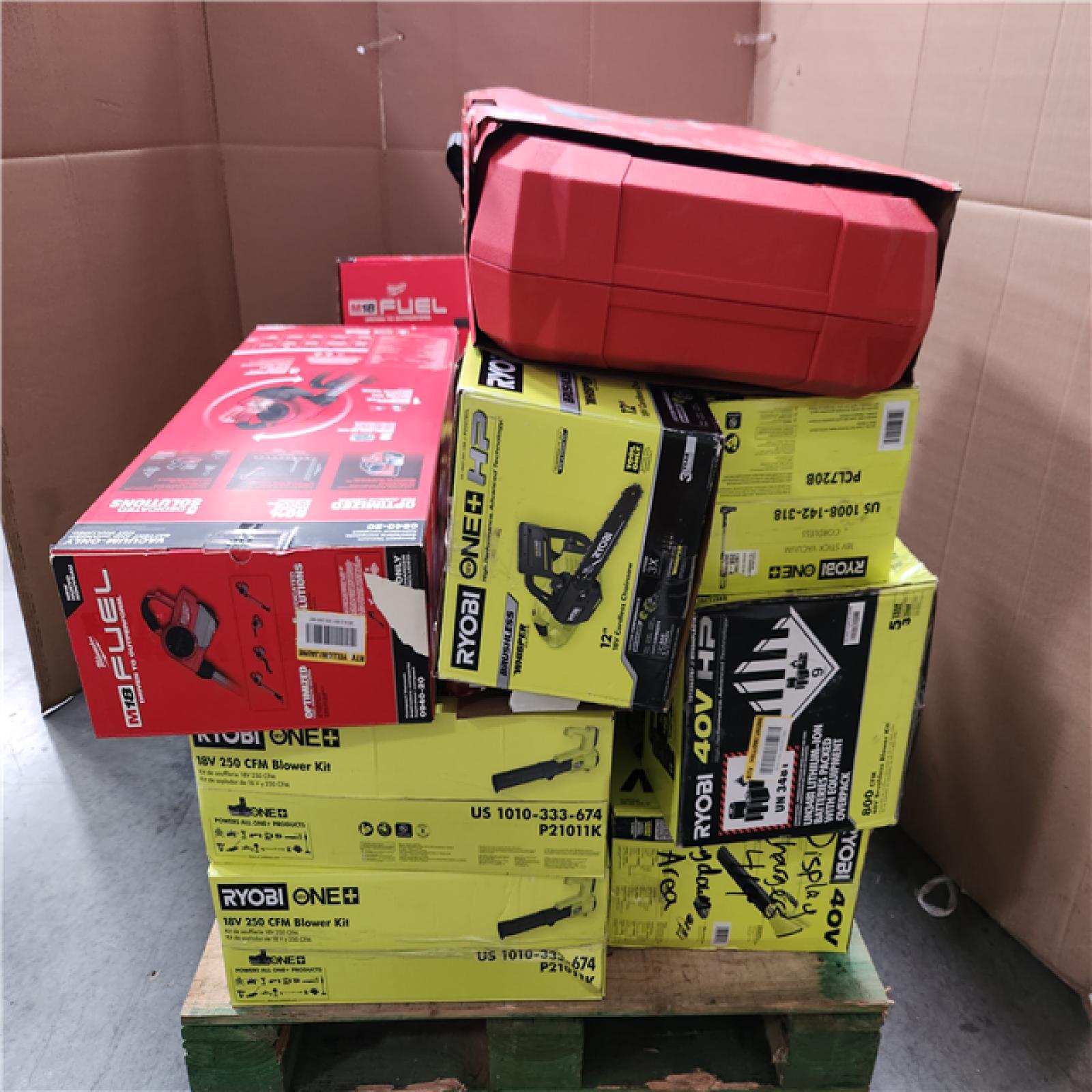 CALIFORNIA AS-IS TOOL PALLET