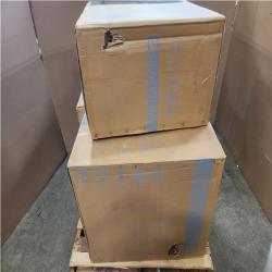 Phoenix NEW Glacier Bay 12 in. Rough In 2-Piece 1.0 GPF/1.28 GPF Dual Flush Elongated Toilet in White, Seat Included Pallet of 4