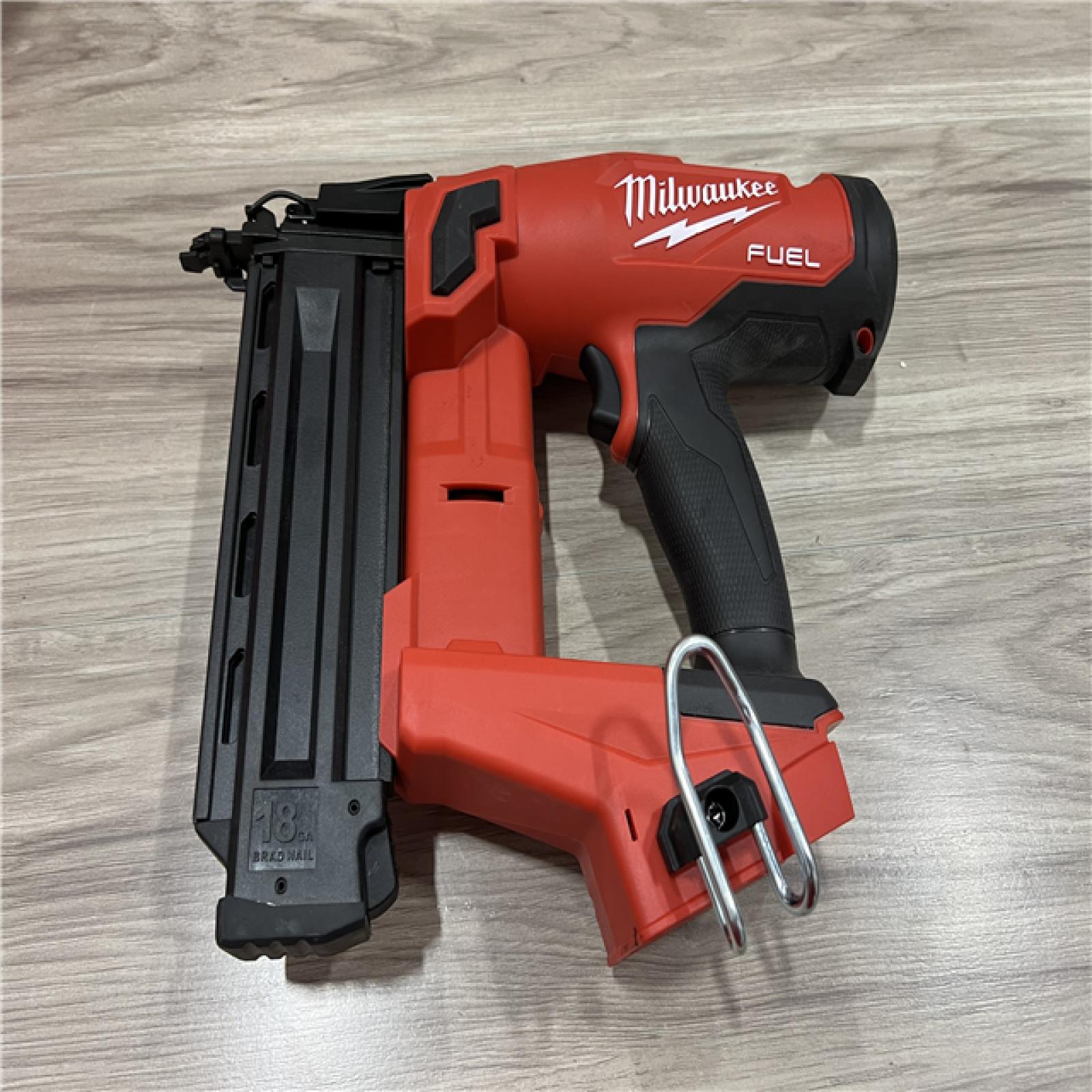 AS-IS MILWAUKEE M18 FUEL 18-Volt Lithium-Ion Brushless Cordless Gen II 18-Gauge Brad Nailer (Tool-Only)