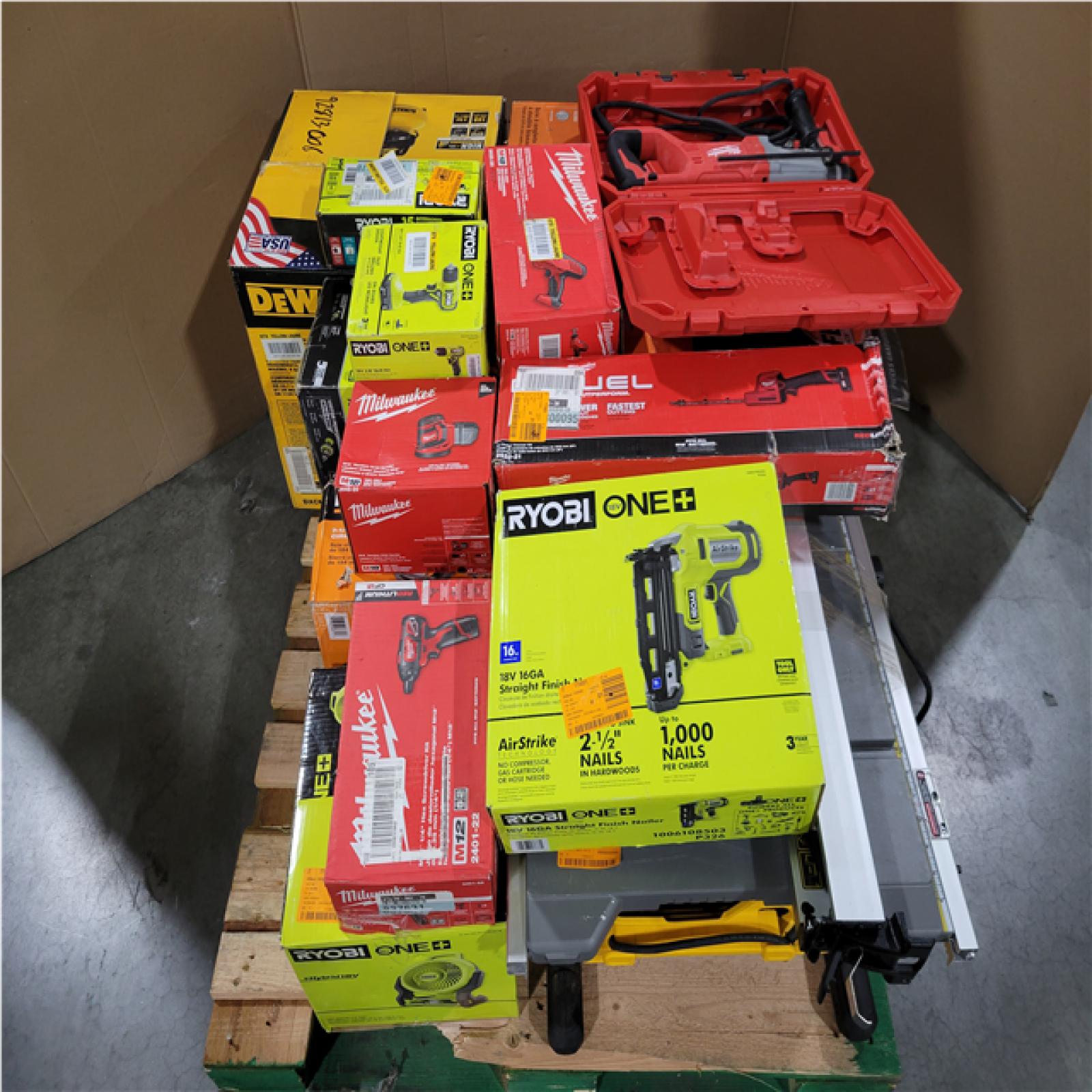 CALIFORNIA AS-IS TOOL PALLET