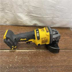AS-IS DEWALT 60V MAX Cordless Brushless 4.5 in. to 6 in. Small Angle Grinder with Kickback Brake (Tool Only)
