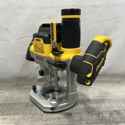 AS-IS DEWALT 20V MAX XR 2-1/4 Peak HP Brushless Cordless Plunge Router (Tool Only)