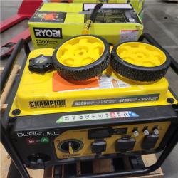 Dallas Location - As-Is Gasoline Portable Generator (Lot Of 2)