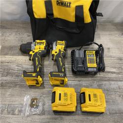 AS-IS DEWALT 20V MAX XR Hammer Drill/ Impact Driver Kit