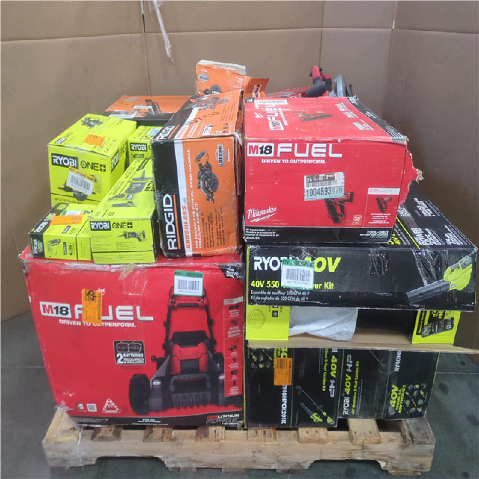 CALIFORNIA AS-IS TOOL PALLET