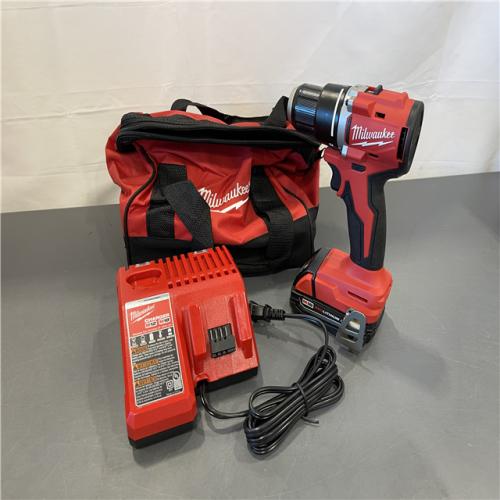 AS-IS - Milwaukee M18 Compact Next Gen 1/2 in. Brushless Cordless Drill/Driver Kit