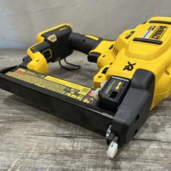 AS-IS DEWALT Cordless 18-Gauge Narrow Crown Stapler (Tool Only)