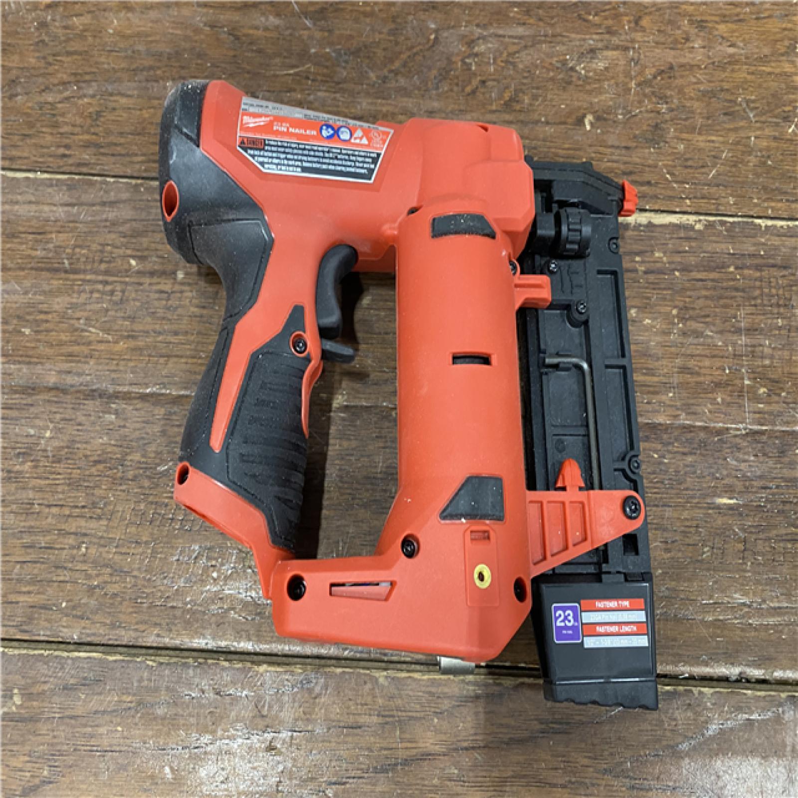AS-IS  Milwaukee 2540-20 12V 23 Gauge Cordless Pin Nailer (Tool Only)