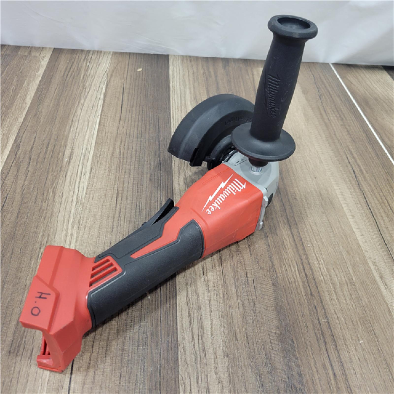 AS-IS Milwaukee M18 Brushless Cordless 4-1/2 / 5 Cut-Off Grinder with Paddle Switch (Tool Only)