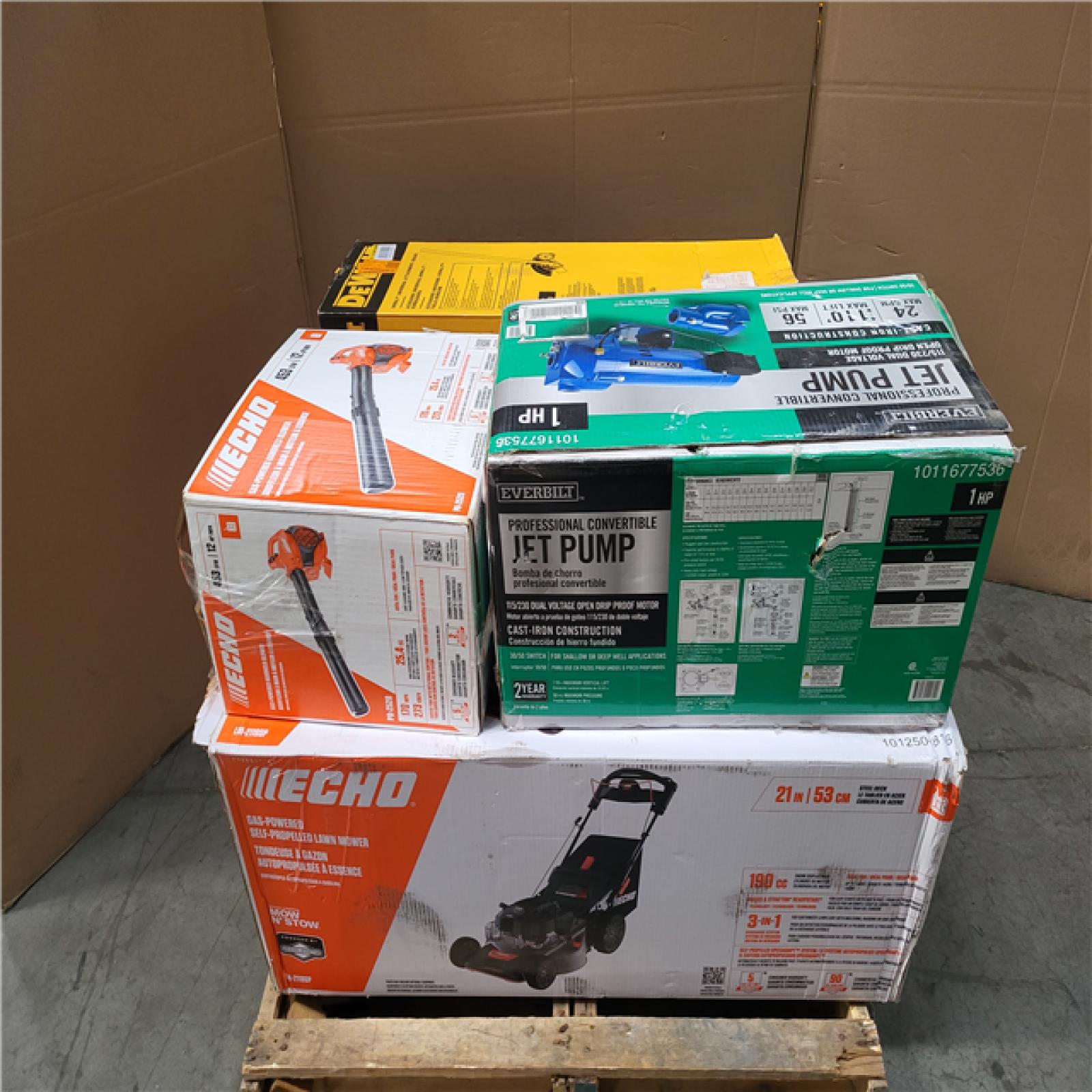 CALIFORNIA AS-IS OUTDOOR POWER EQUIPMENT