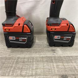 AS-IS Milwaukee FUEL 18V Lithium-Ion Brushless Cordless Hammer Drill and Impact Driver Combo Kit