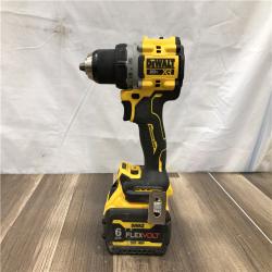 AS-IS DEWALT 20V MAX XR Lithium-Ion Brushless Cordless 1/2 in. Drill/Driver Kit