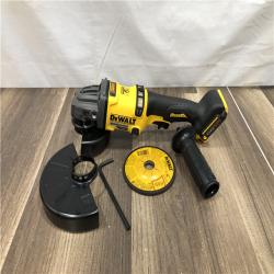 AS-IS DEWALT FLEXVOLT 60V MAX Cordless Brushless 4.5 in. to 6 in. Small Angle Grinder with Kickback Brake (Tool Only)