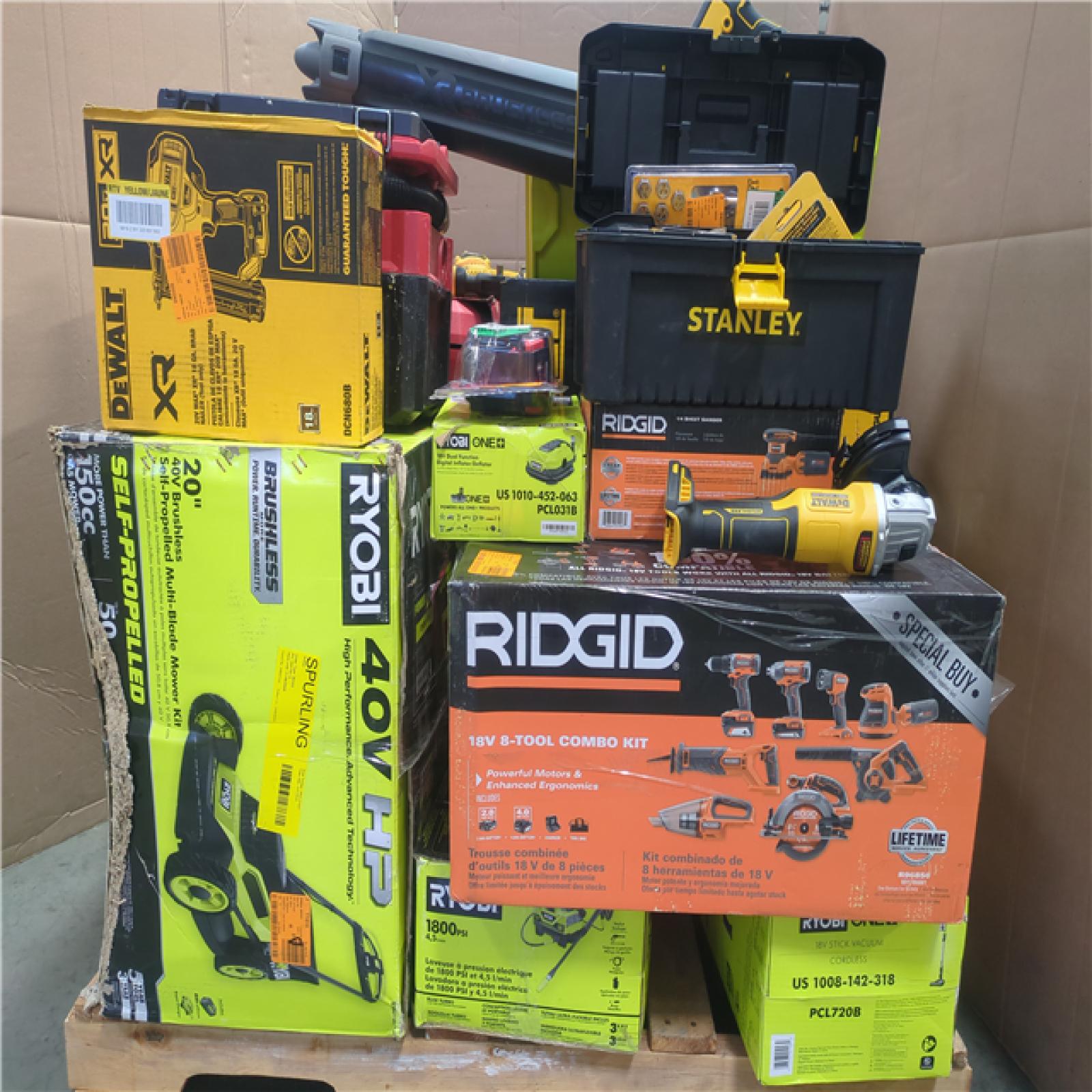 CALIFORNIA AS-IS TOOL PALLET