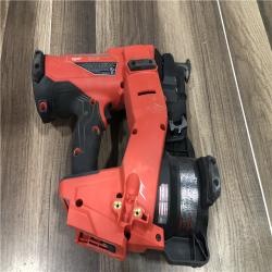 AS-IS Milwaukee FUEL 18-Volt Lithium-Ion Brushless Cordless Coil Roofing Nailer (Tool Only)