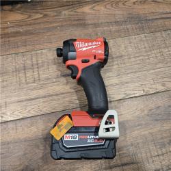 GOOD- MILWAUKEE FUEL 18V Lithium-Ion Brushless Cordless Hammer Drill and Impact Driver Combo Kit (2-Tool) with 2 Batteries