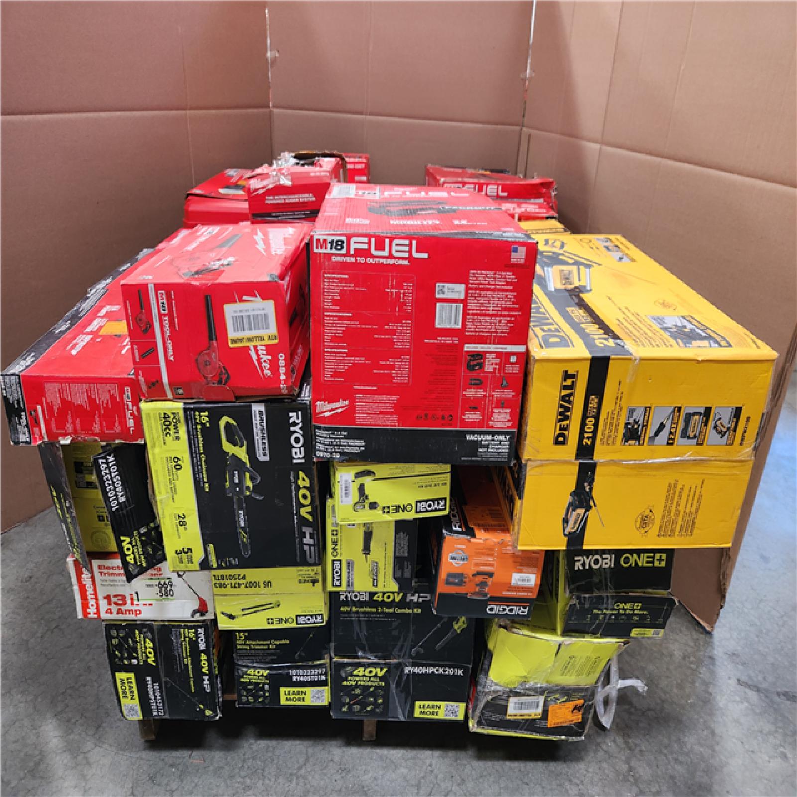 CALIFORNIA AS-IS TOOL PALLET