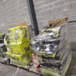 Pittston Location As-Is Power Tools Partial Truckload (15 Pallets) 1085-B