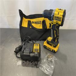 AS-IS - DEWALT ATOMIC COMPACT SERIES 20V MAX* Brushless Cordless 1/2 Drill/Driver Kit