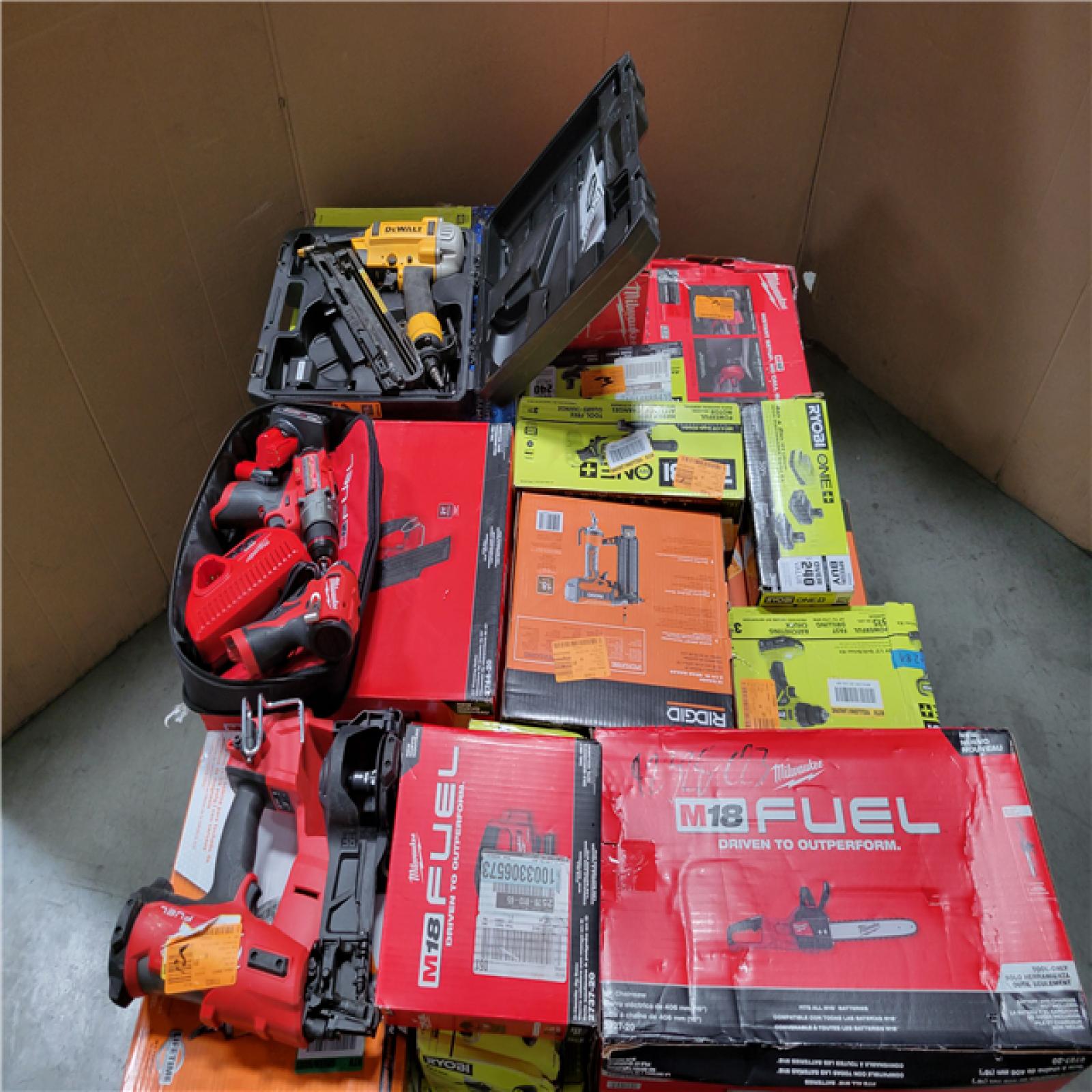 CALIFORNIA AS-IS TOOL PALLET
