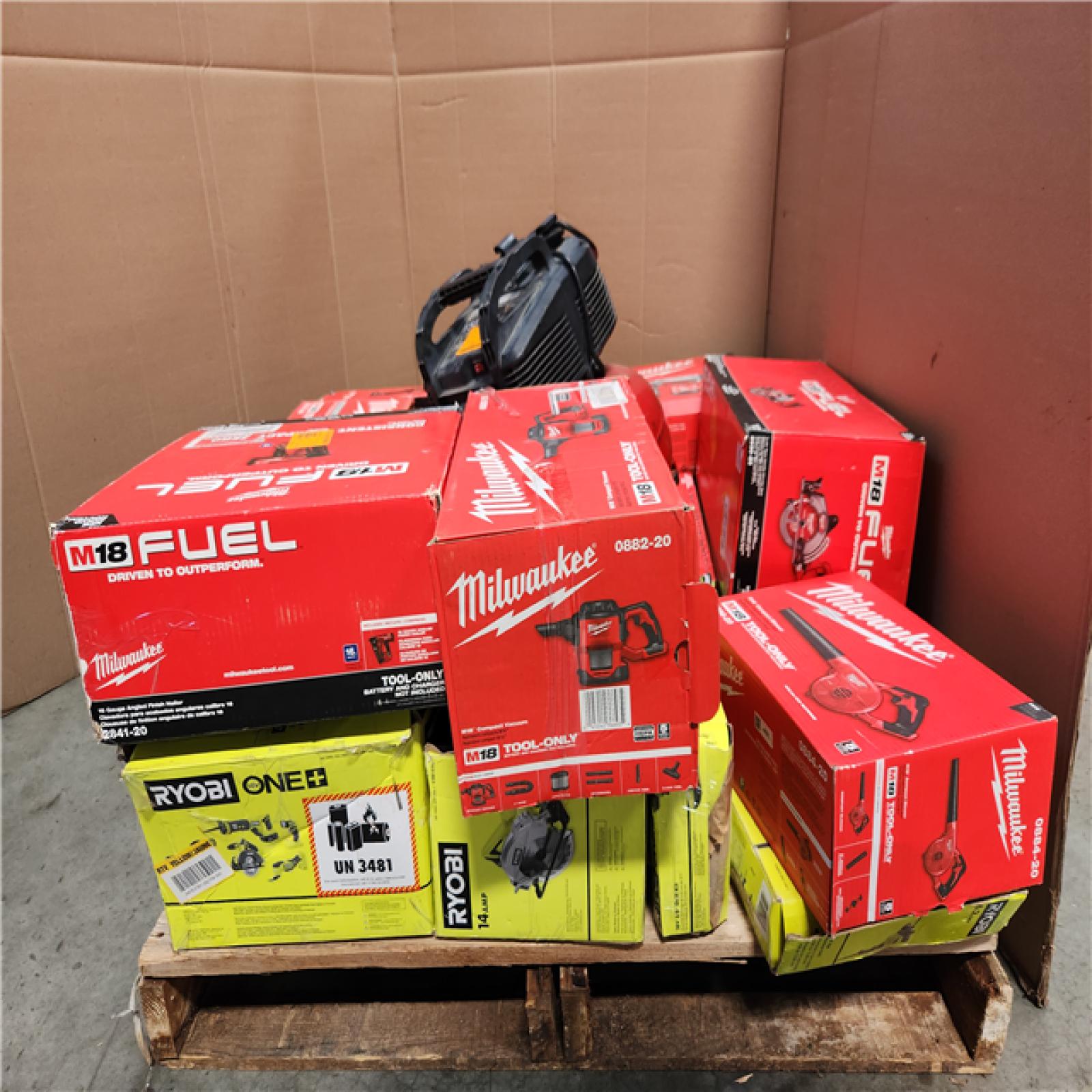 CALIFORNIA AS-IS TOOL PALLET