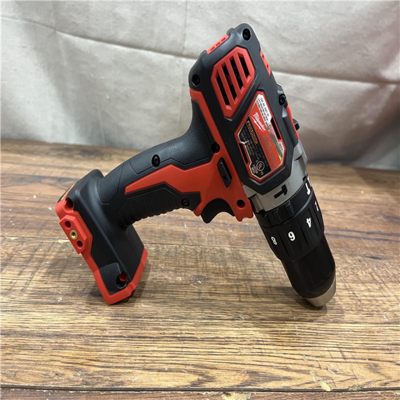 AS-IS MILWAUKEE M18 18V Lithium-Ion Cordless Combo Tool Kit with Two 3.0Ah Batteries, 1-Charger, 1-Tool Bag (4-Tool)