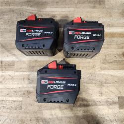 HOUSTON LOCATION - AS-IS MILWAUKEE FORGE BATTERY PACK QTY - 3