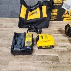HOUSTON LOCATION - AS - IS DEWALT Atomic 20V Lithium-Ion Cordless Compact 1/2 in. Drill/Driver Kit