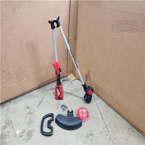 Houston Location AS-IS Milwaukee Brushless 18V 16in. Cordless Battery Powered String Trimmer (Tool-Only)