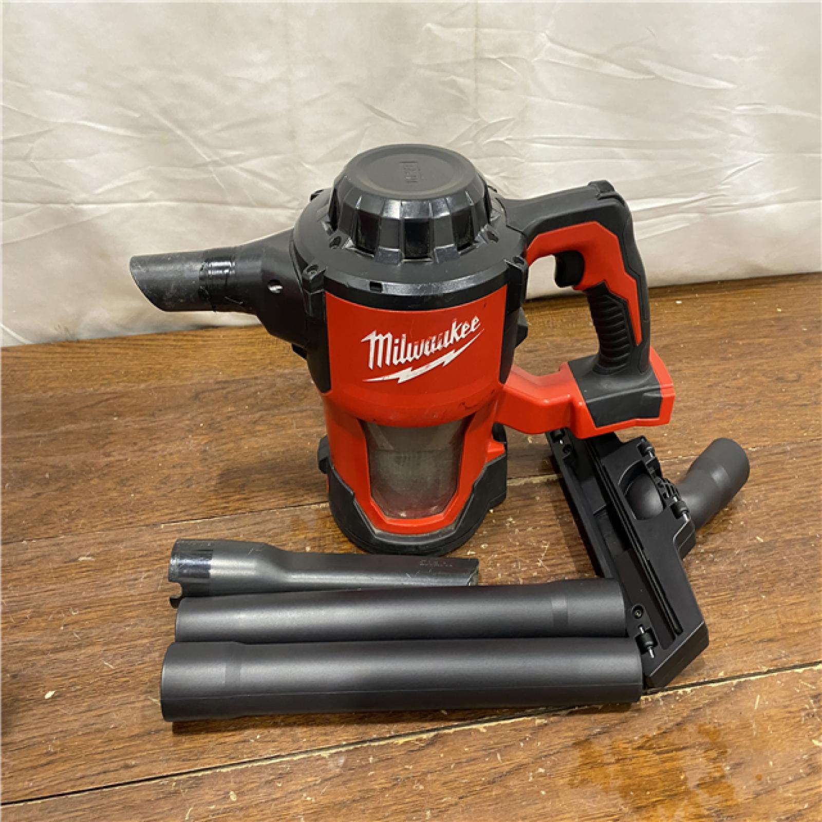 AS-IS Milwaukee M18 18-Volt Lithium-Ion Cordless Compact Vacuum (Tool-Only)