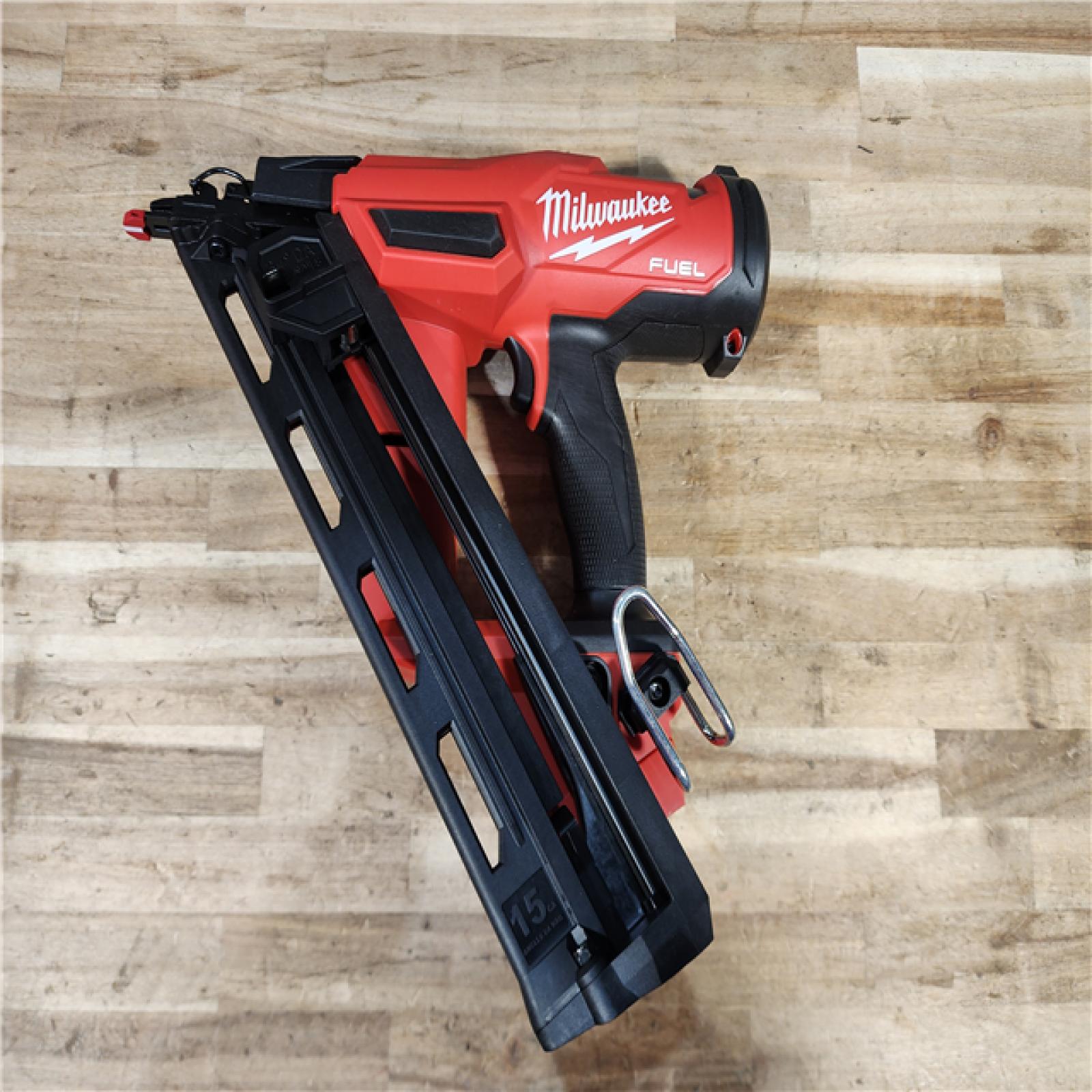 HOUSTON LOCATION - AS-IS (APPEARS LIKE NEW) Milwaukee FUEL 18-Volt Lithium-Ion Brushless Cordless Gen II 15-Gauge Angled Finish Nailer (Tool-Only)