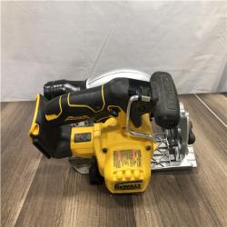 AS-IS DEWALT 20V MAX Cordless Brushless 6-1/2 in. Sidewinder Style Circular Saw (Tool Only)