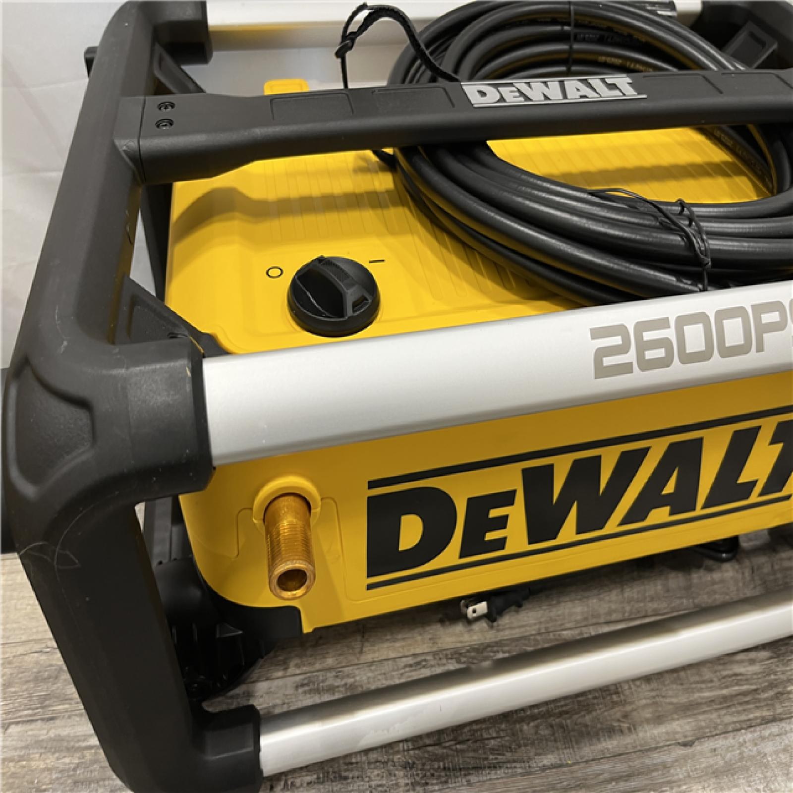 AS-IS DEWALT 2600 PSI 1.1 GPM Cold Water Electric Pressure Washer