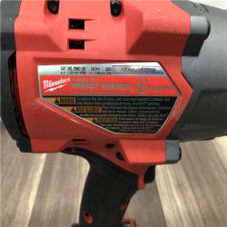 AS-IS Milwaukee FUEL 18V Lithium-Ion Brushless Cordless 1/2 in. Impact Wrench w/Friction Ring Kit