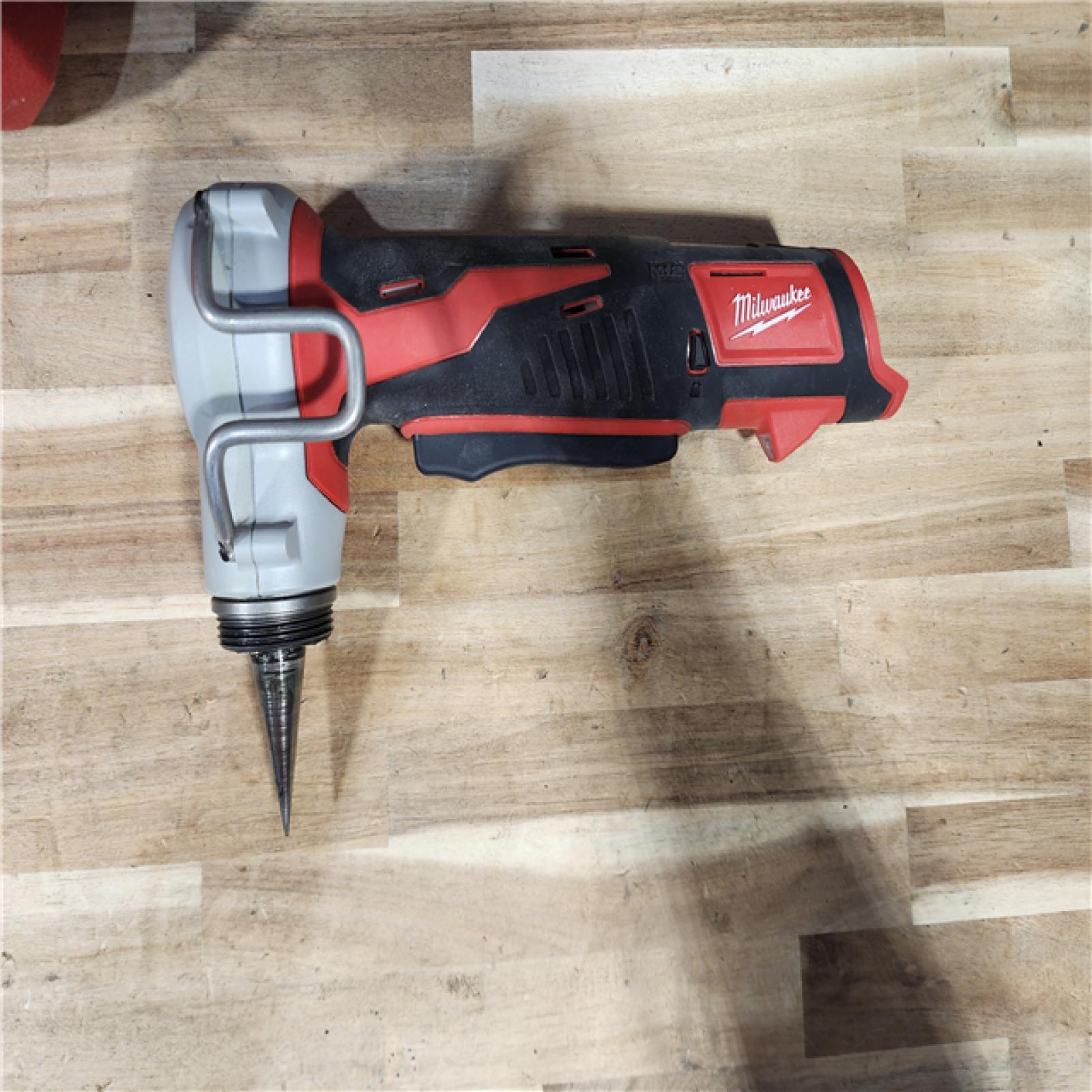 HOUSTON LOCATION - AS-IS M12 12-Volt Lithium-Ion Cordless PEX Expansion Tool Kit with (2) 1.5 Ah Batteries  (3) Expansion Heads and Hard Case