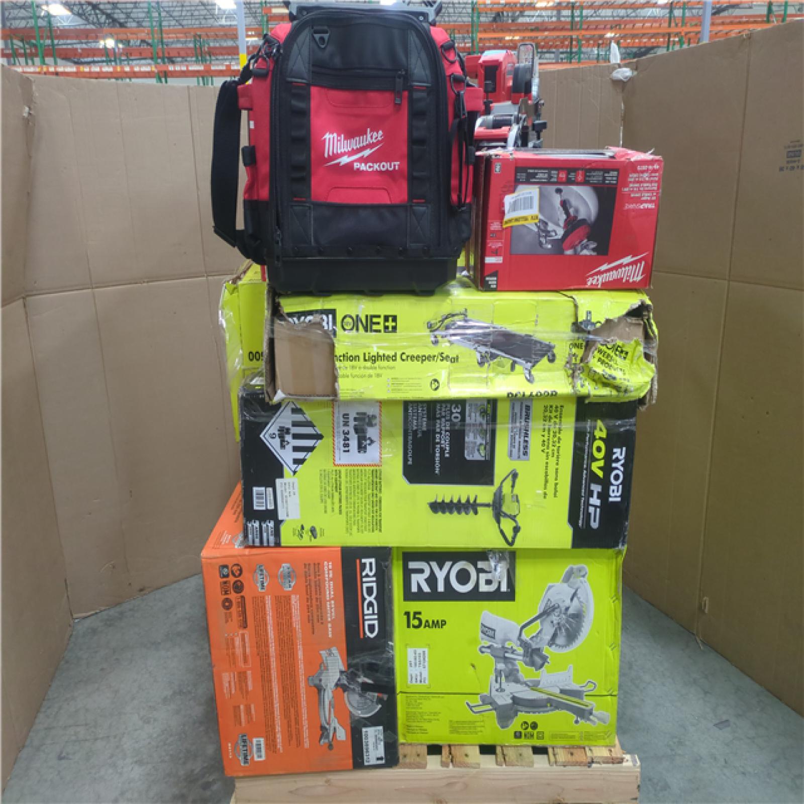 CALIFORNIA AS-IS TOOL PALLET