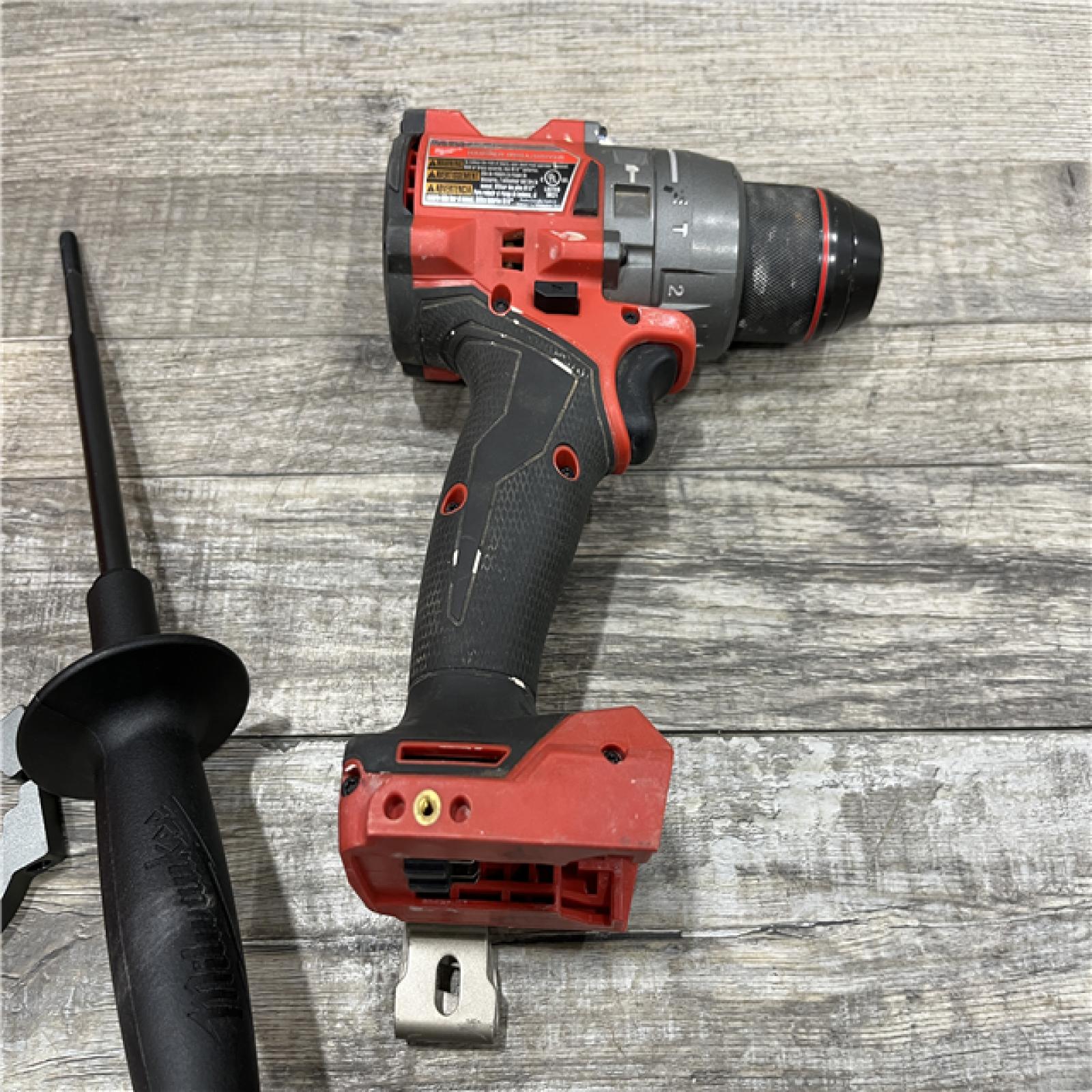 AS-IS Milwaukee FUEL 18V Lithium-Ion Brushless Cordless 1/2 in. Hammer Drill/Driver (Tool-Only)