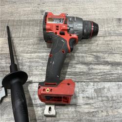 AS-IS Milwaukee FUEL 18V Lithium-Ion Brushless Cordless 1/2 in. Hammer Drill/Driver (Tool-Only)