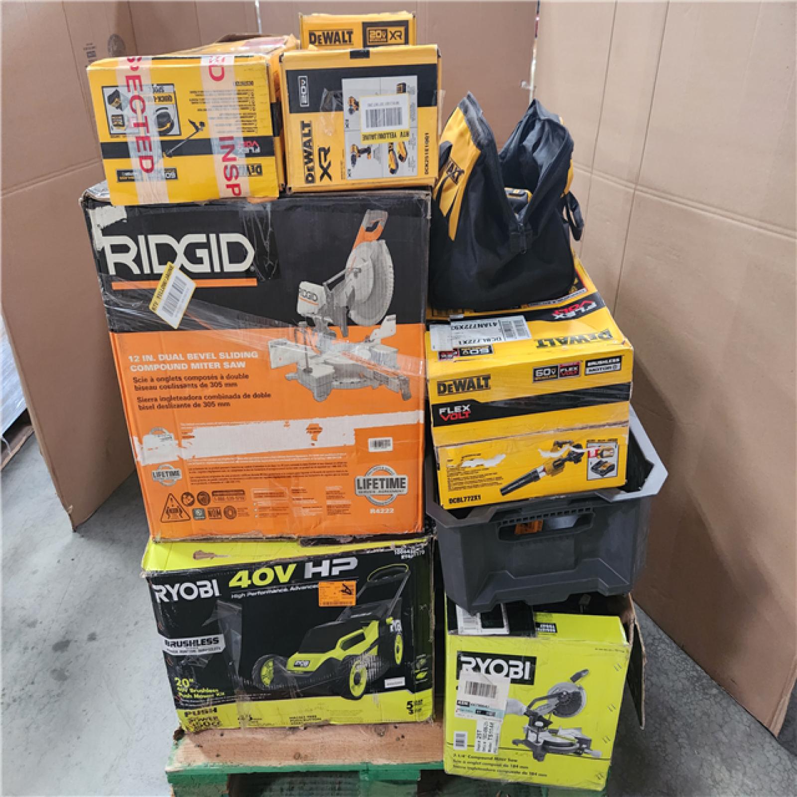 CALIFORNIA AS-IS TOOL PALLET