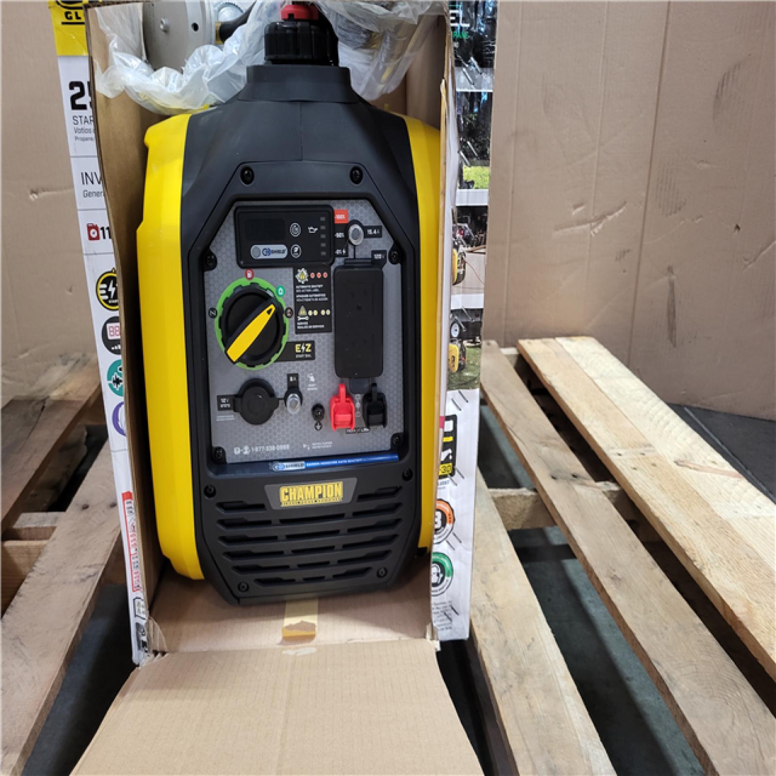 CALIFORNIA AS-IS CHAMPION PORTABLE GENERATOR