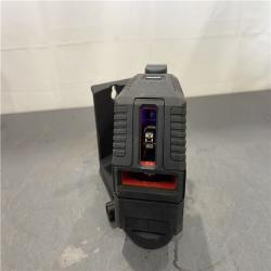 AS-IS - MILWAUKEE 100 Ft. REDLITHIUM Lithium-Ion USB Green Rechargeable Cross Line Laser Level with Charger